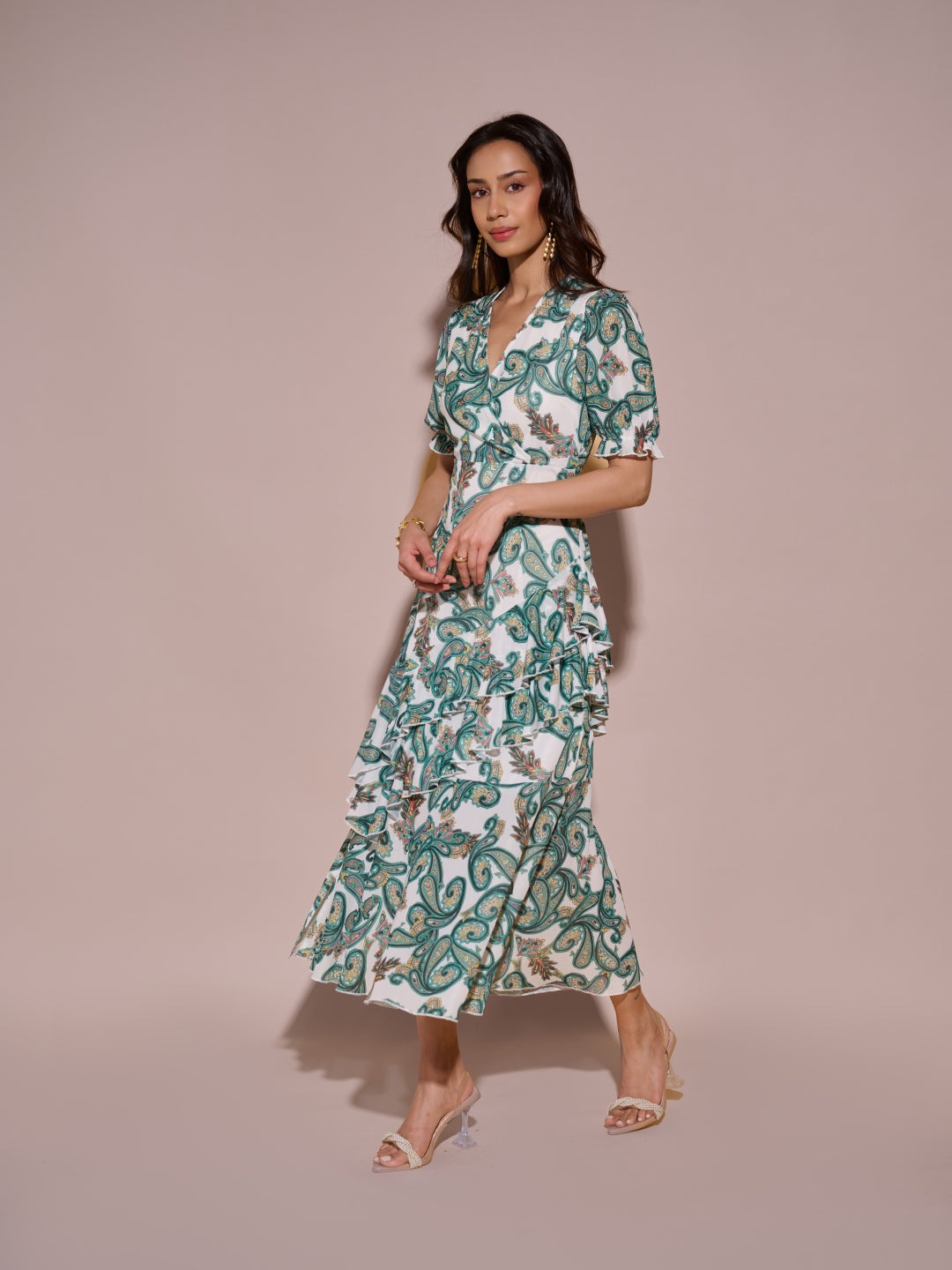 Rachel Printed Dress