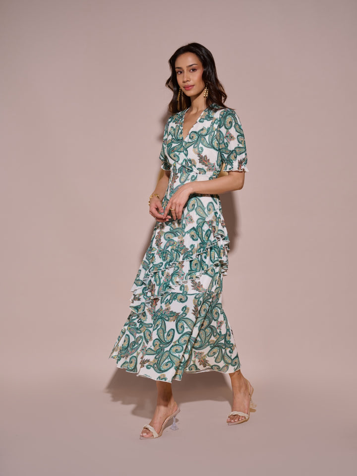 Rachel Printed Dress