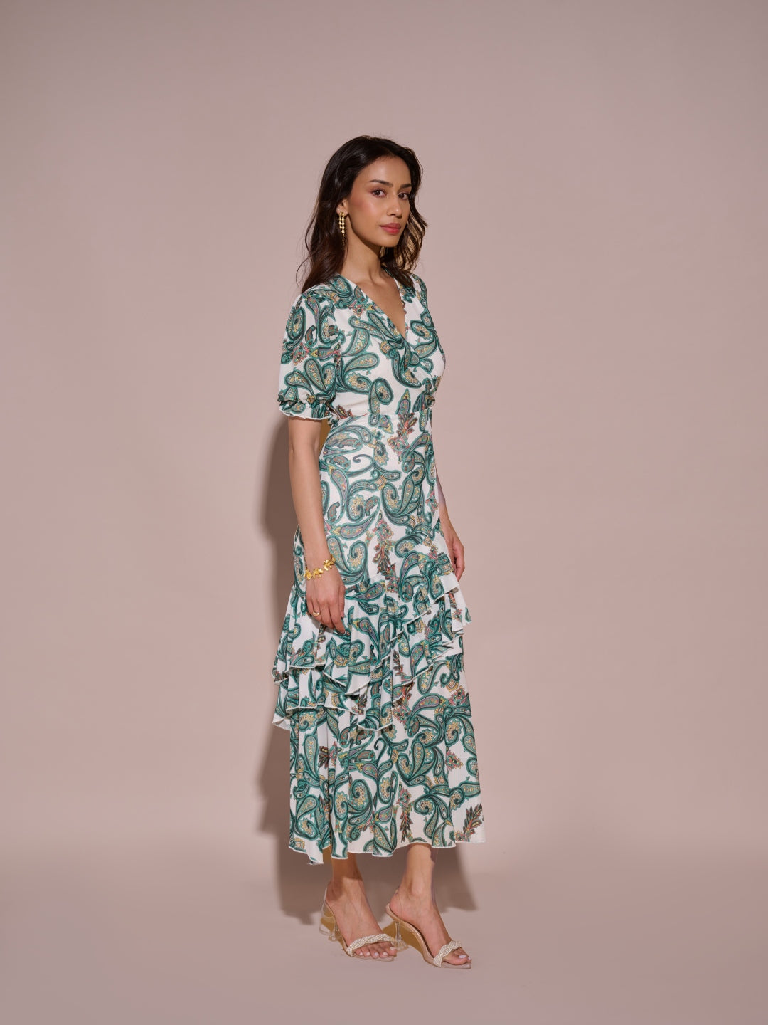 Rachel Printed Dress