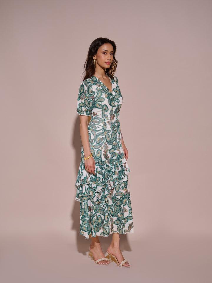 Rachel Printed Dress