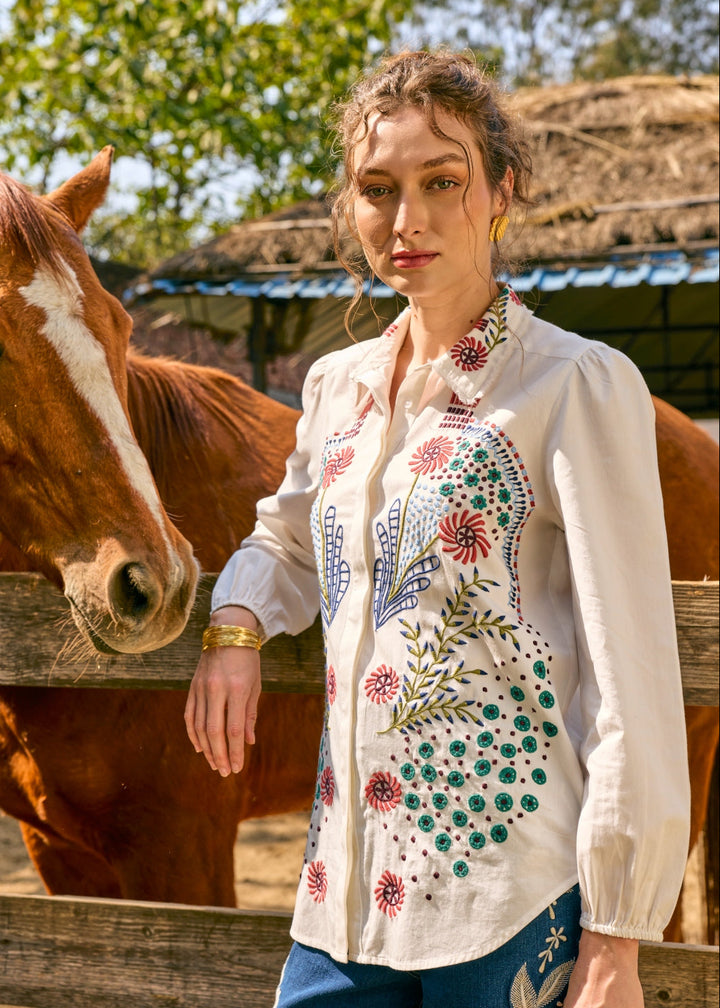 Lara Embroidered Blouse