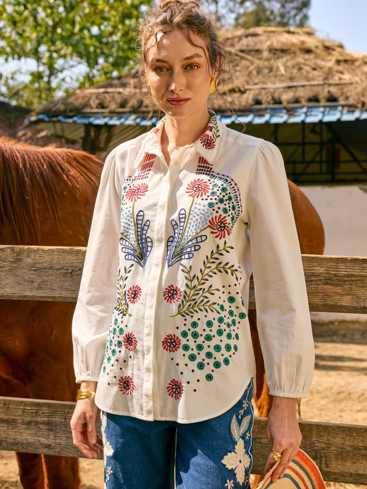 Lara Embroidered Blouse