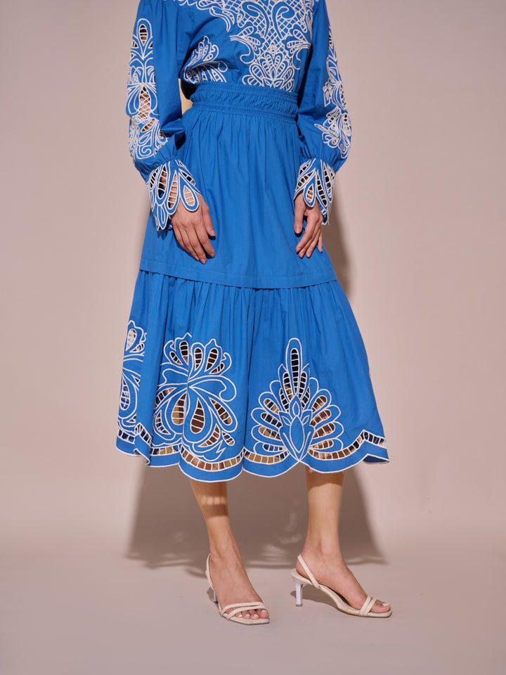 Jane Cutwork Skirt