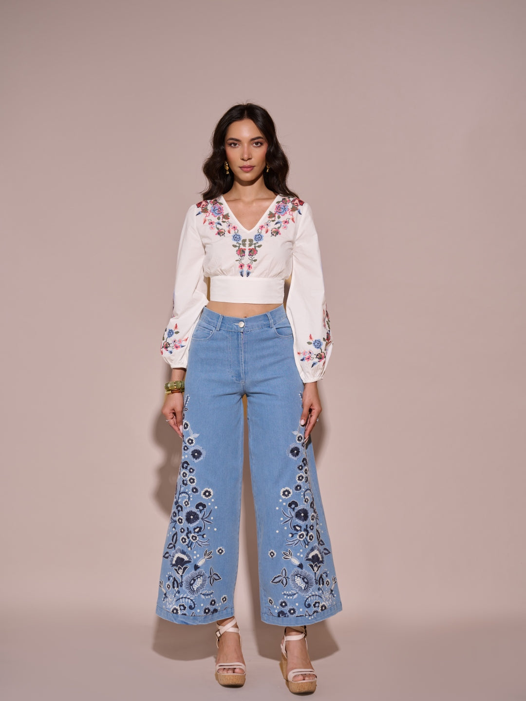 Eloise Knotted Crop Top
