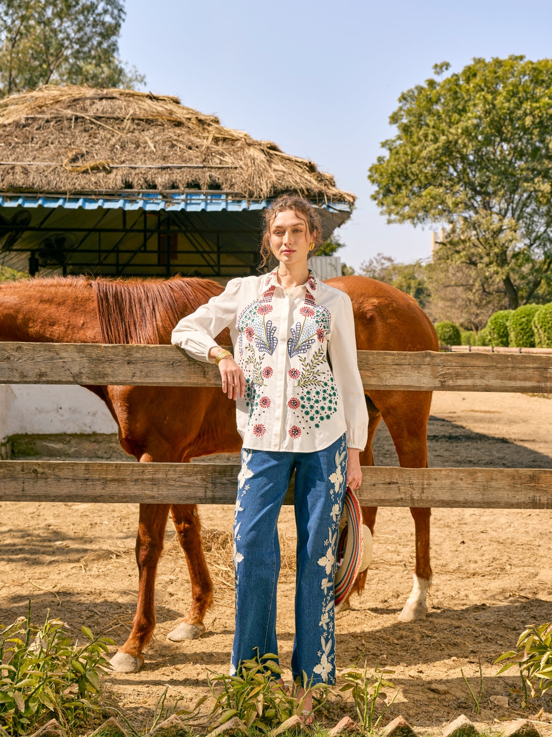 Lara Embroidered Blouse