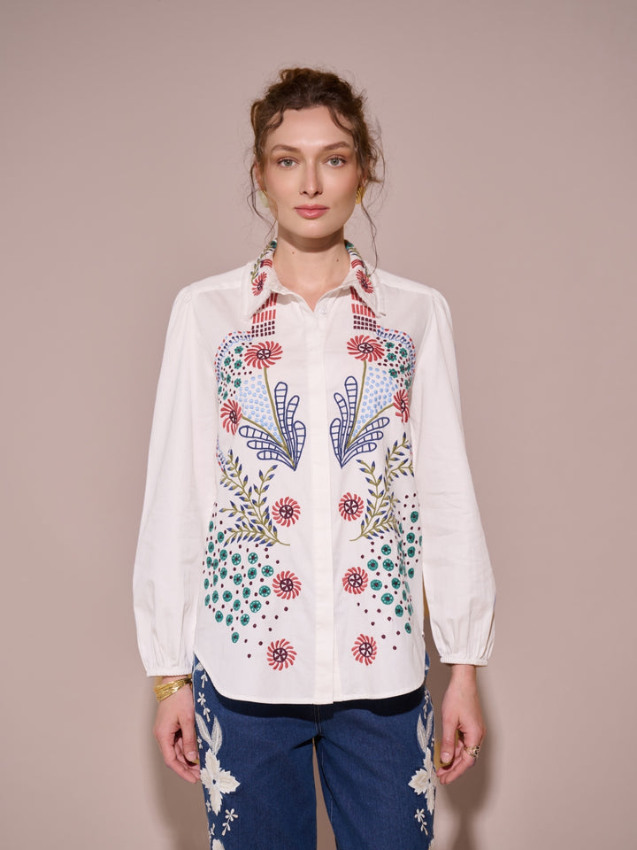 Lara Embroidered Blouse