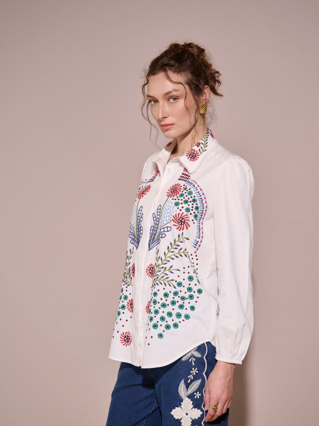 Lara Embroidered Blouse