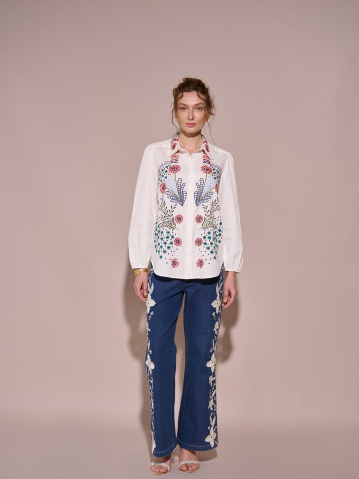 Lara Embroidered Blouse