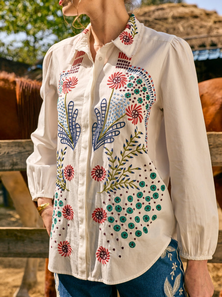 Lara Embroidered Blouse