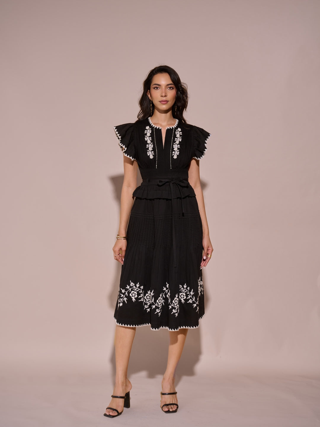 Eden Peplum Dress