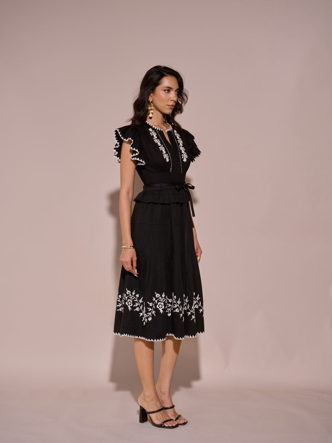 Eden Peplum Dress