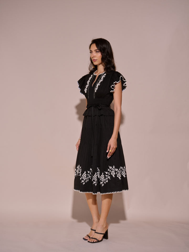 Eden Peplum Dress
