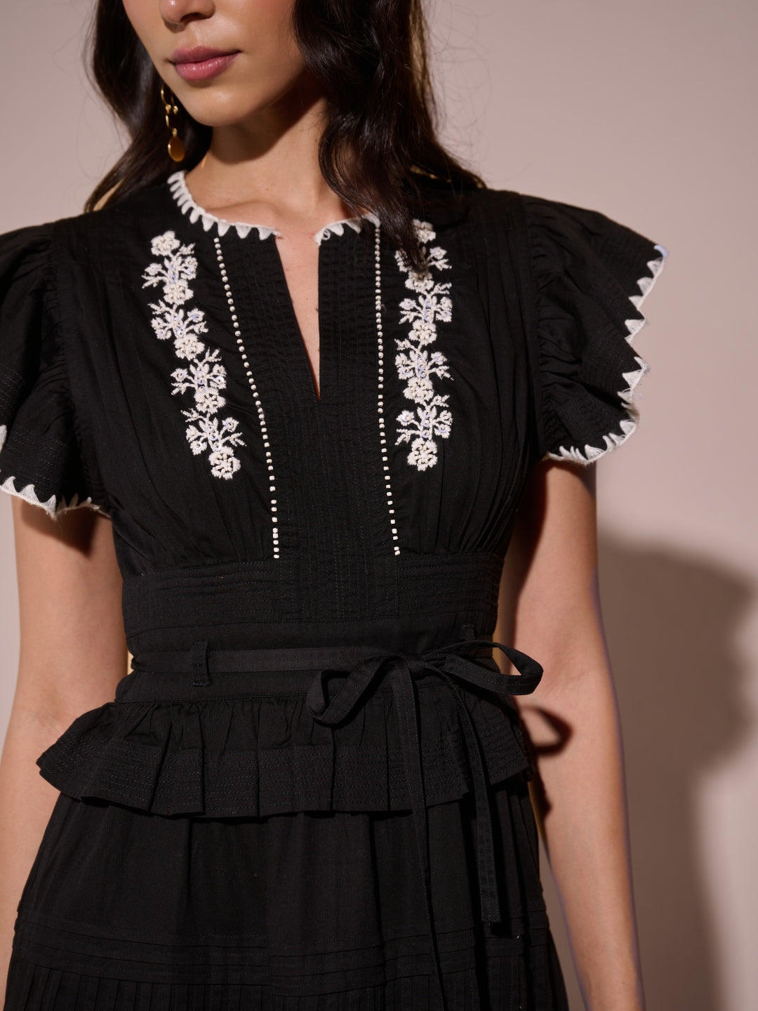 Eden Peplum Dress