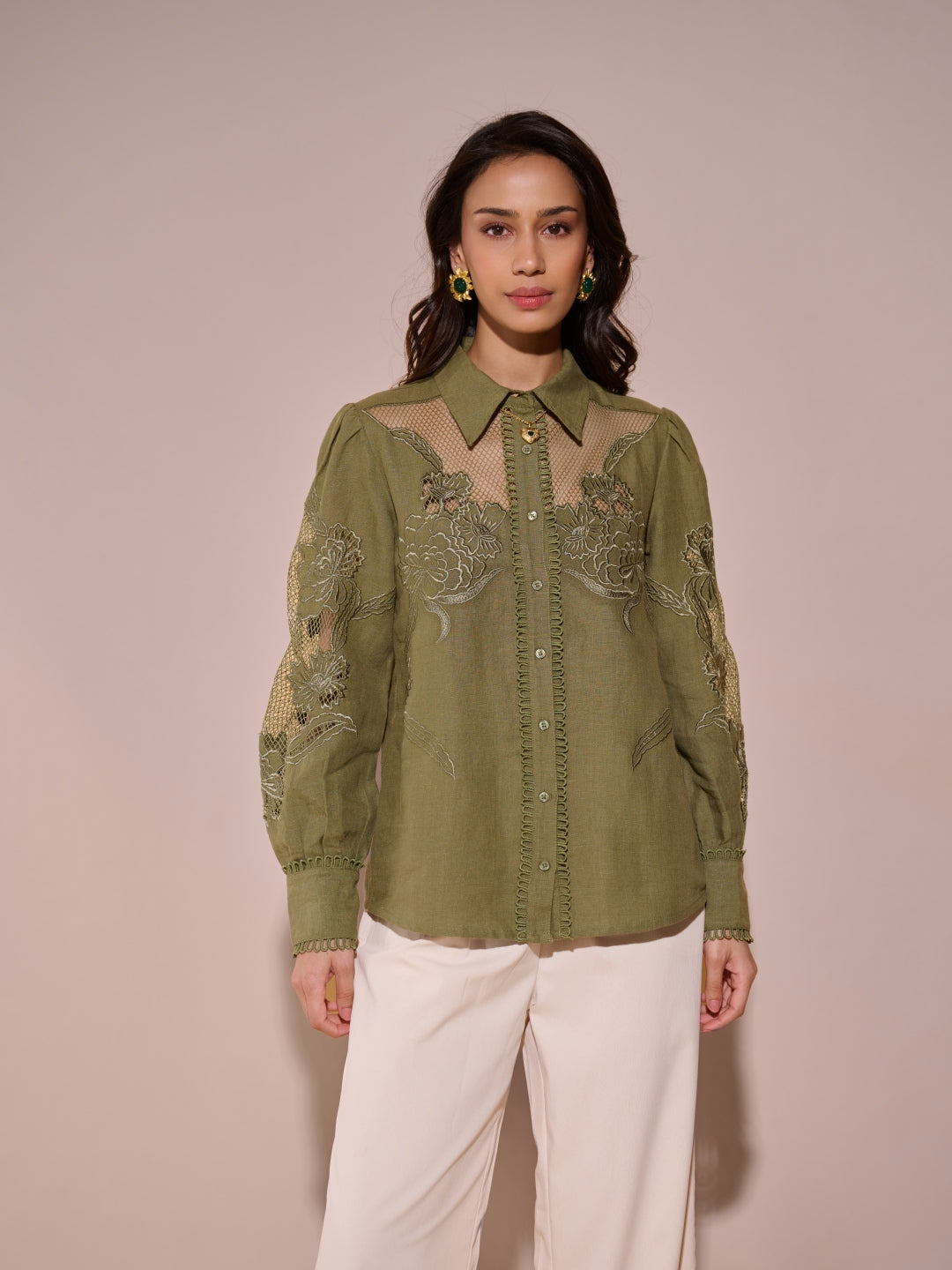 Margot 100% Linen Shirt