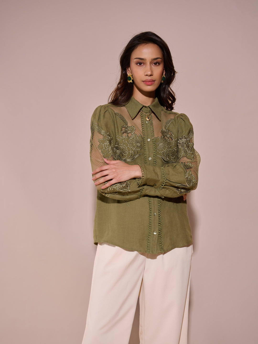 Margot 100% Linen Shirt