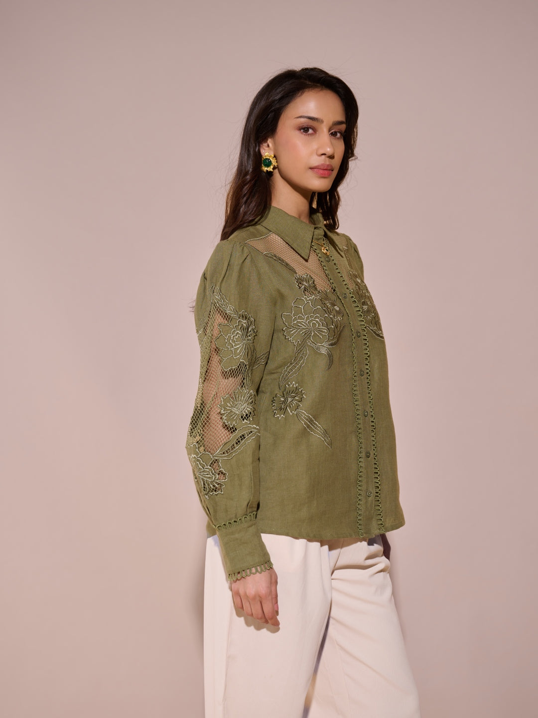 Margot 100% Linen Shirt