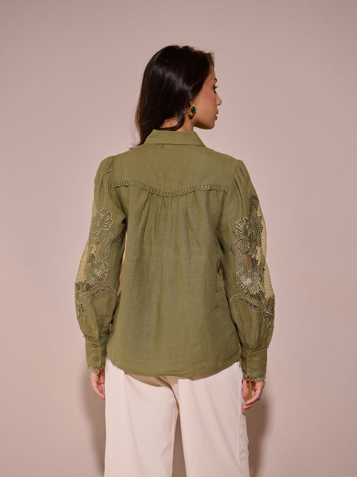 Margot 100% Linen Shirt