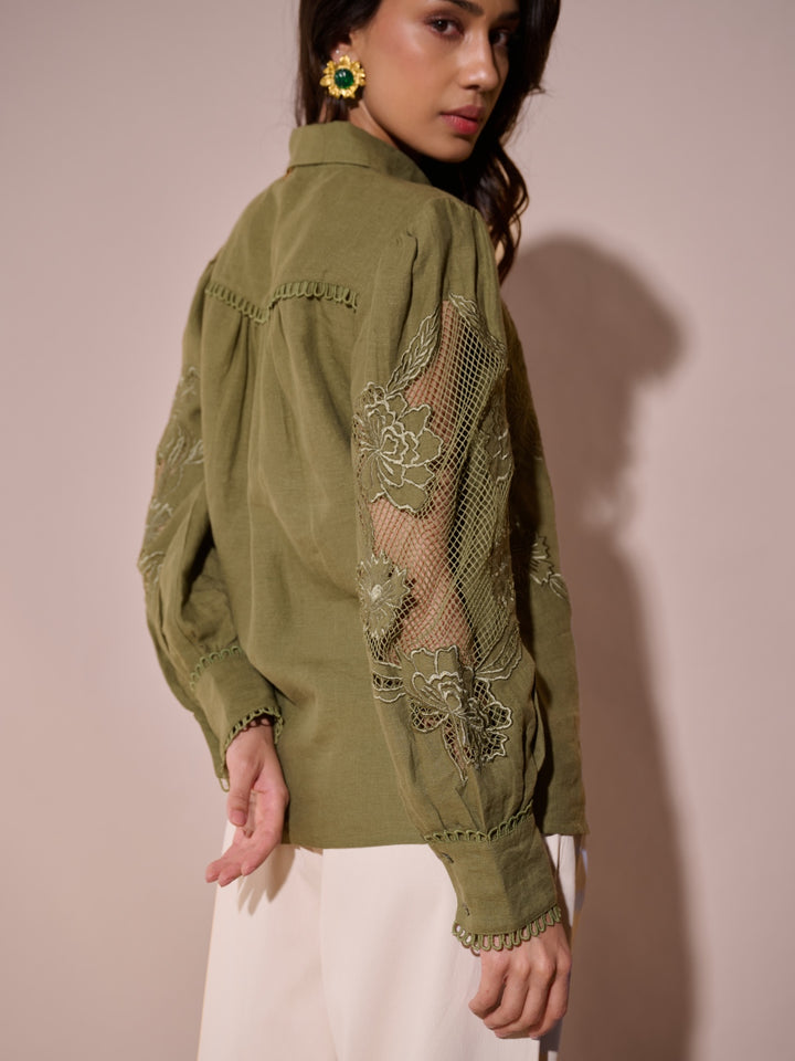 Margot 100% Linen Shirt