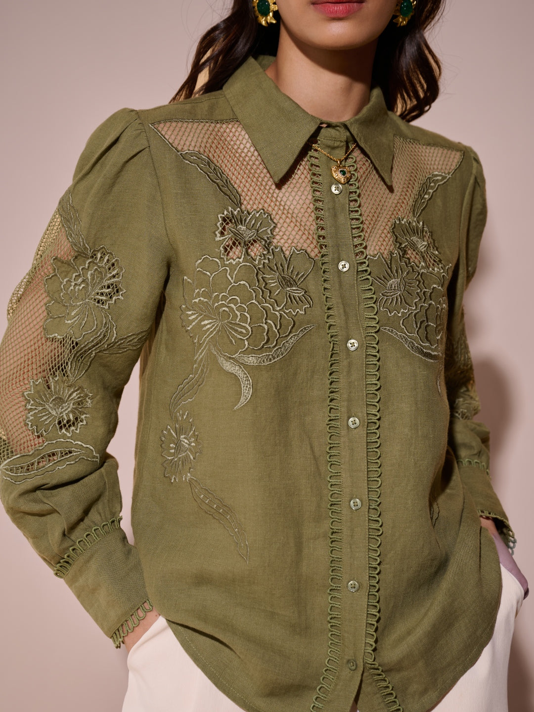 Margot 100% Linen Shirt