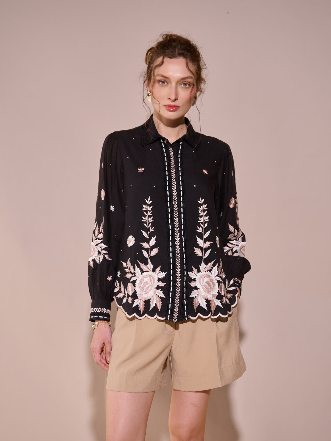 Kiya Embroidered Blouse
