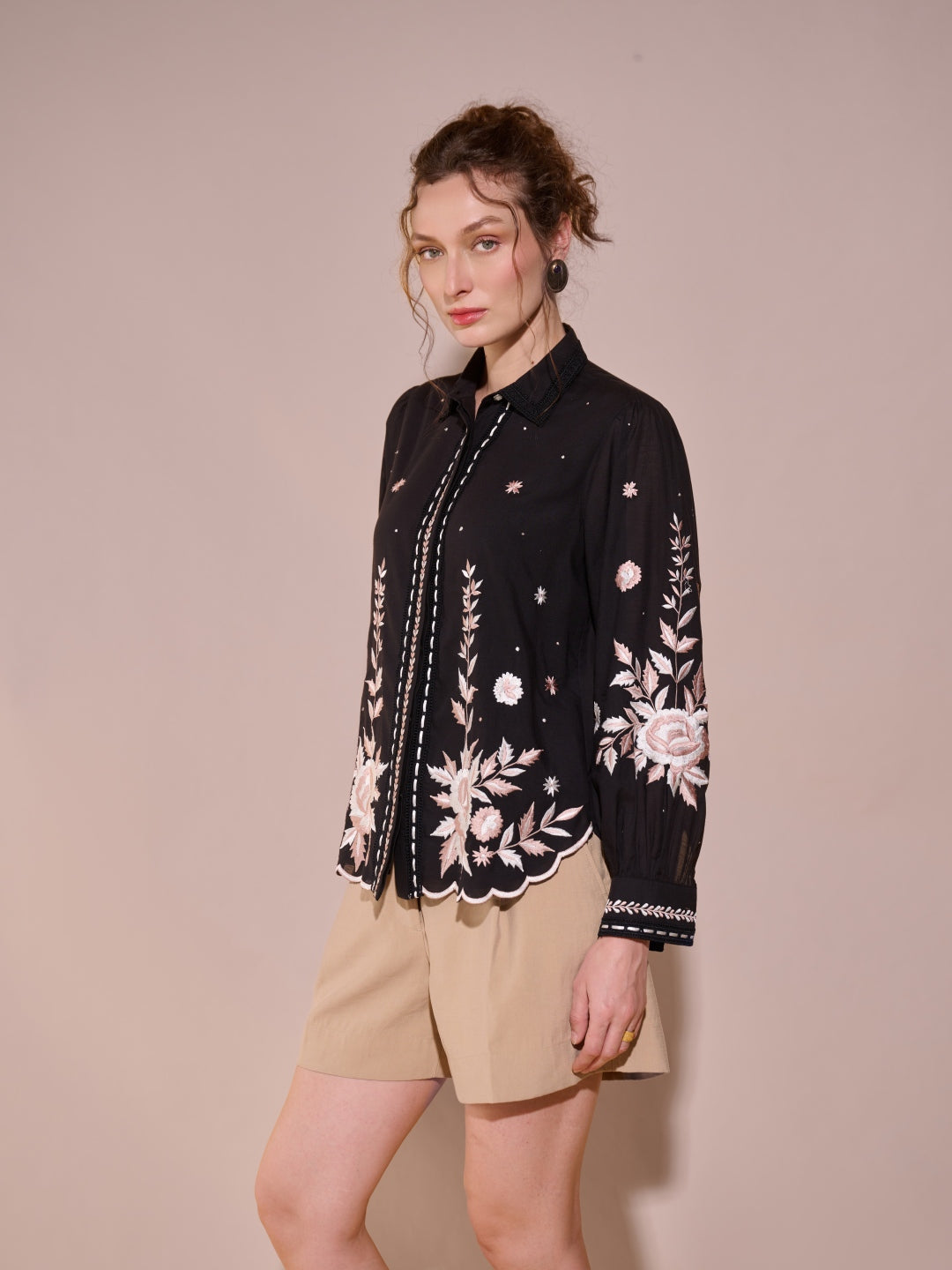 Kiya Embroidered Blouse