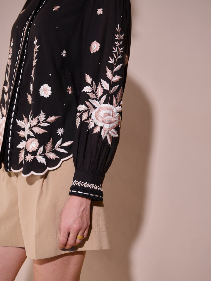Kiya Embroidered Blouse