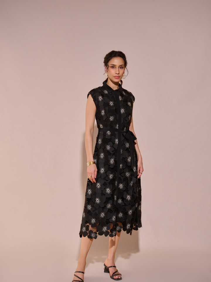 Sera Lace Midi Dress