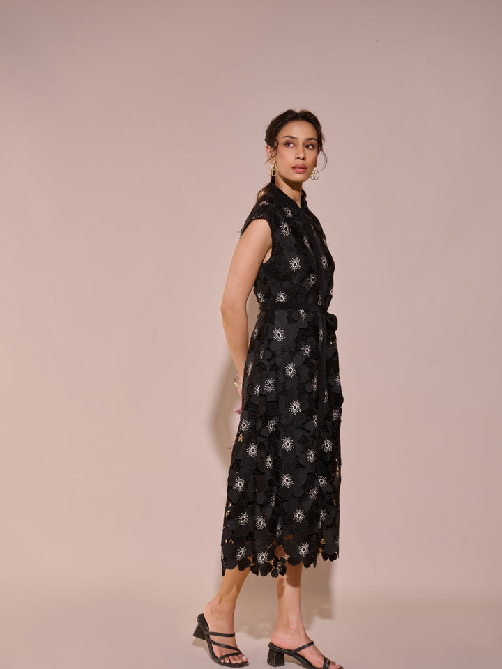 Sera Lace Midi Dress