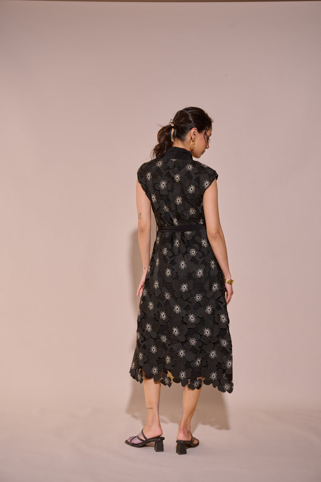 Sera Lace Midi Dress