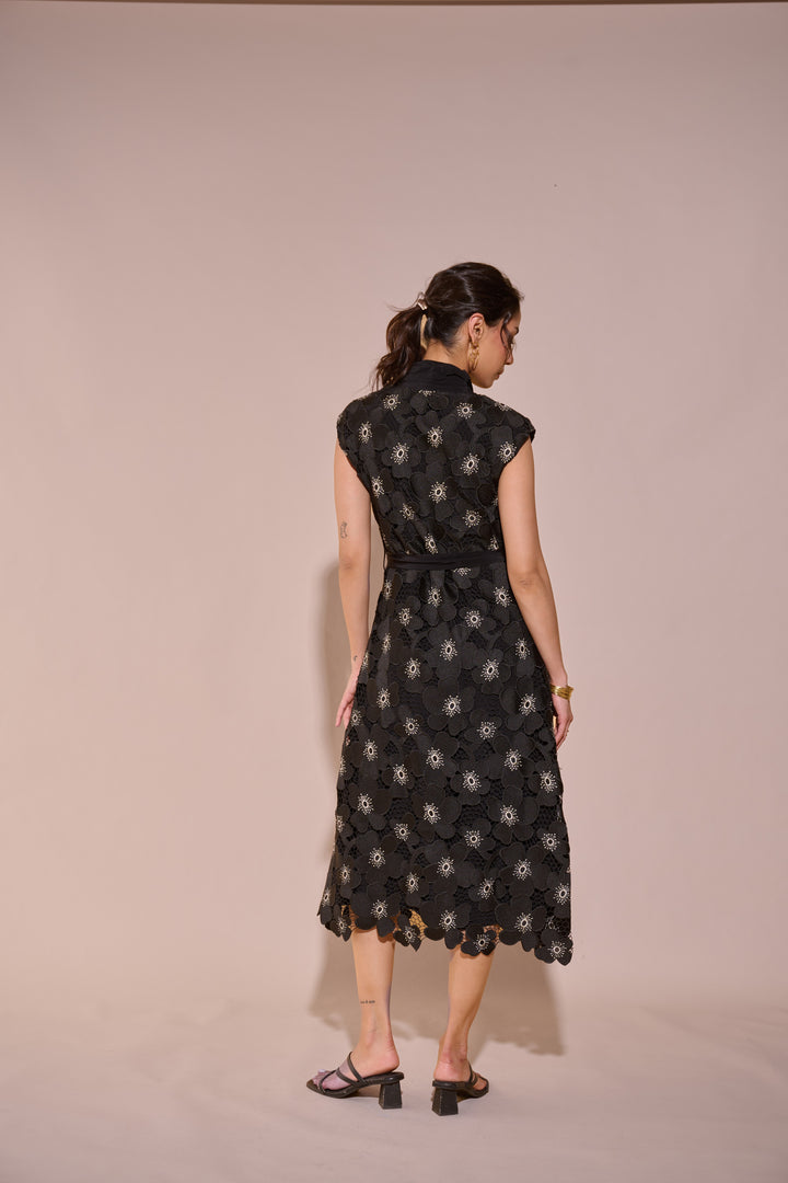 Sera Lace Midi Dress