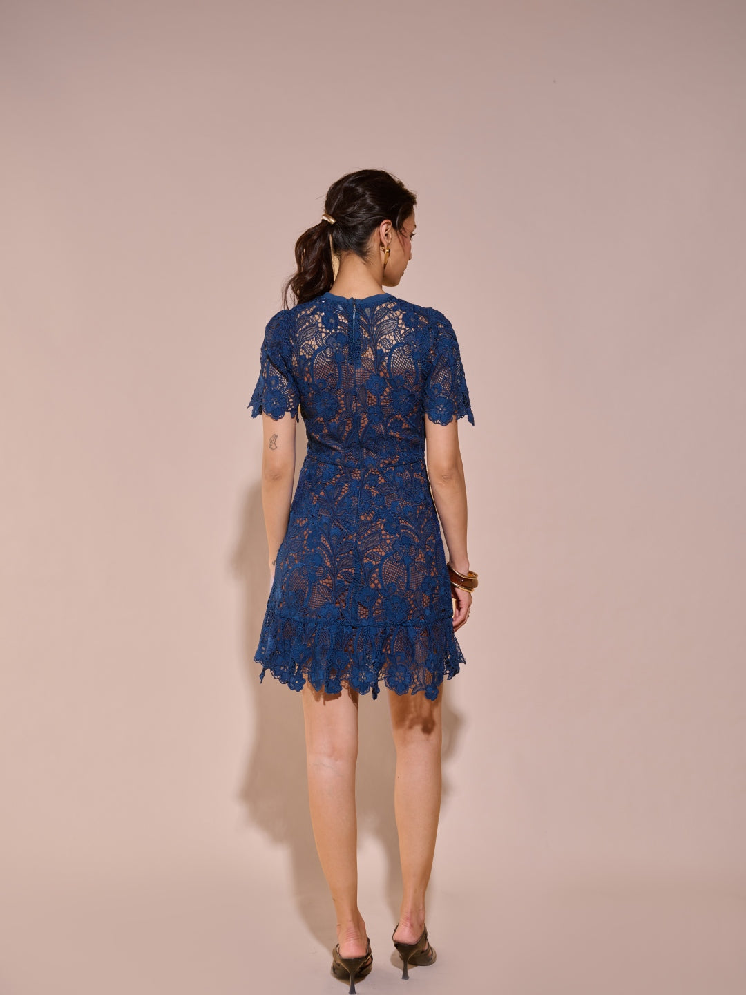 Shivami Jain in our Britney Lace Dress