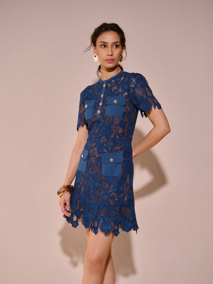 Shivami Jain in our Britney Lace Dress