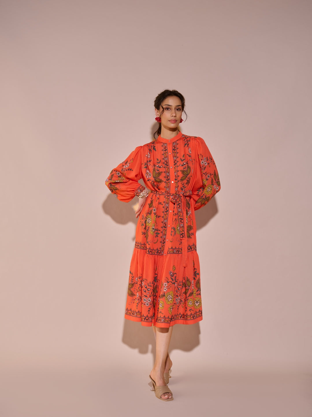 Freya Printed Dress