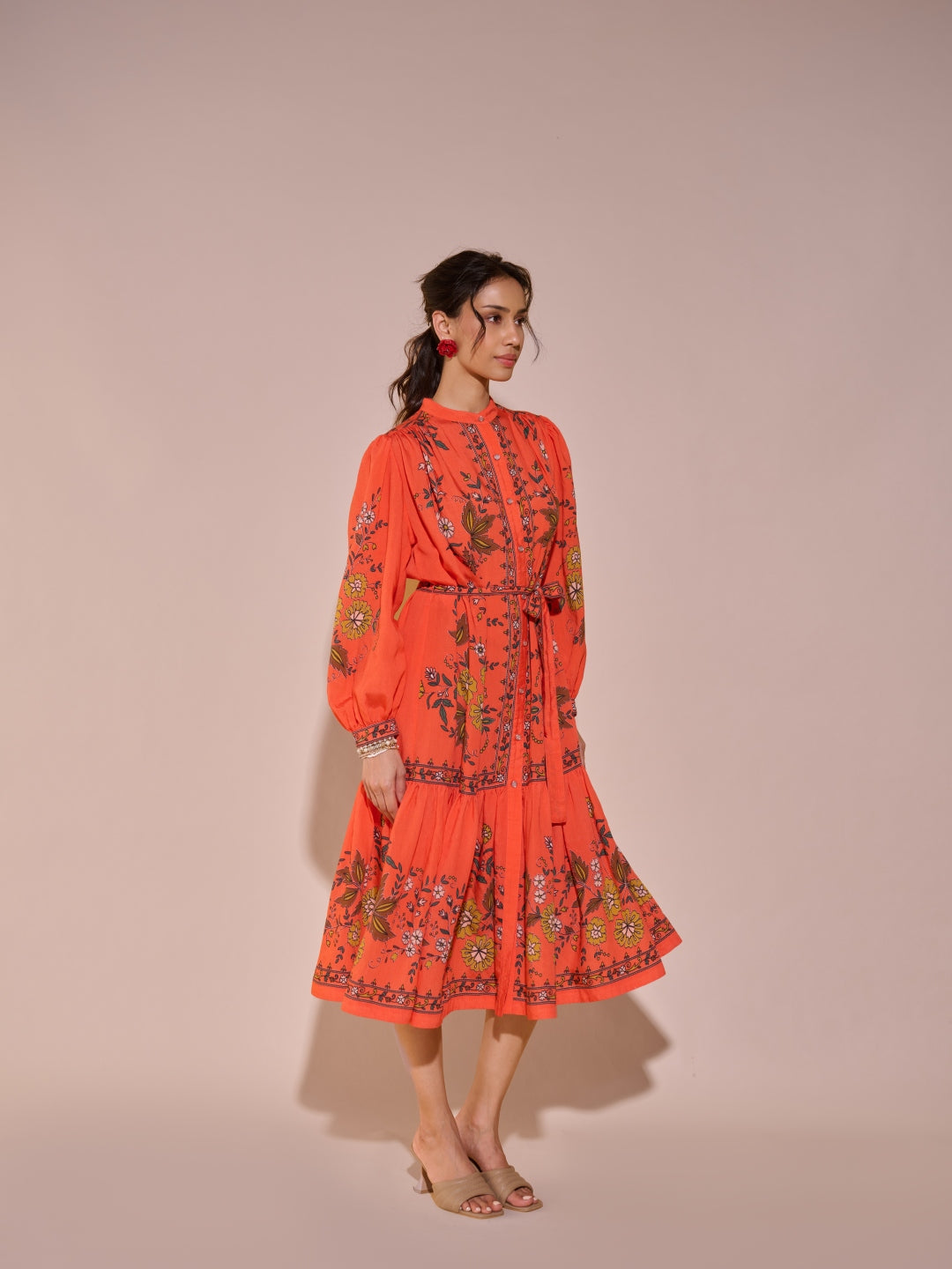 Freya Printed Dress
