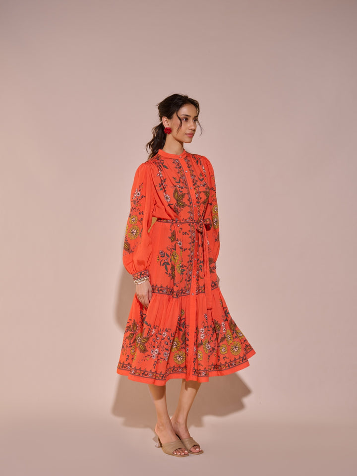 Freya Printed Dress
