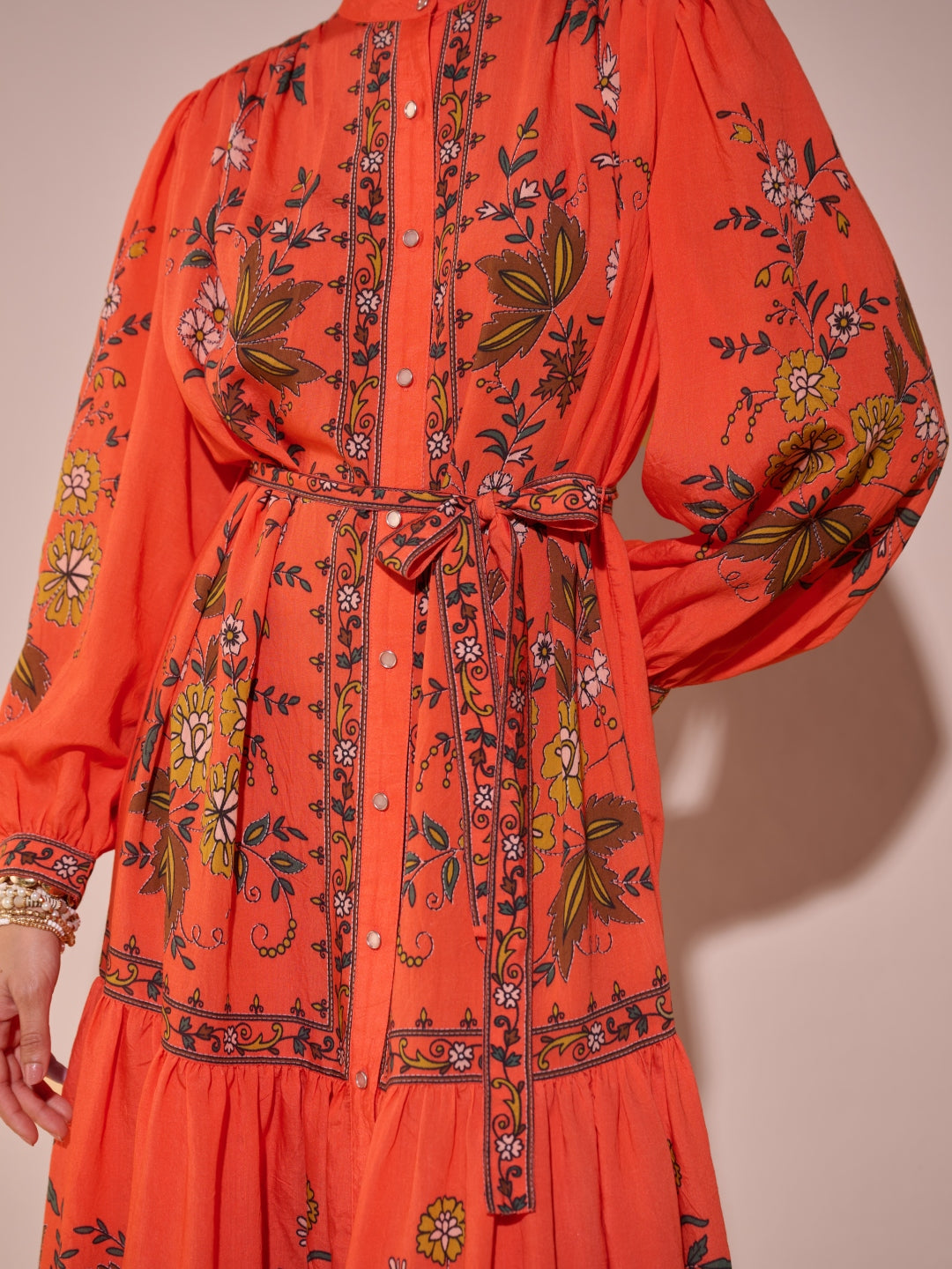 Freya Printed Dress