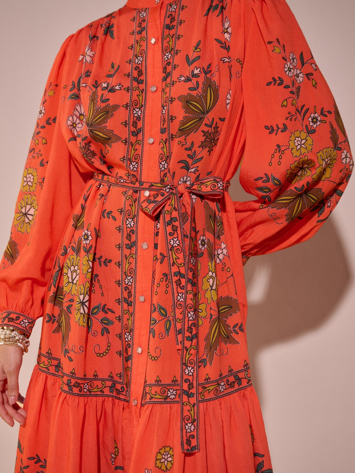 Freya Printed Dress
