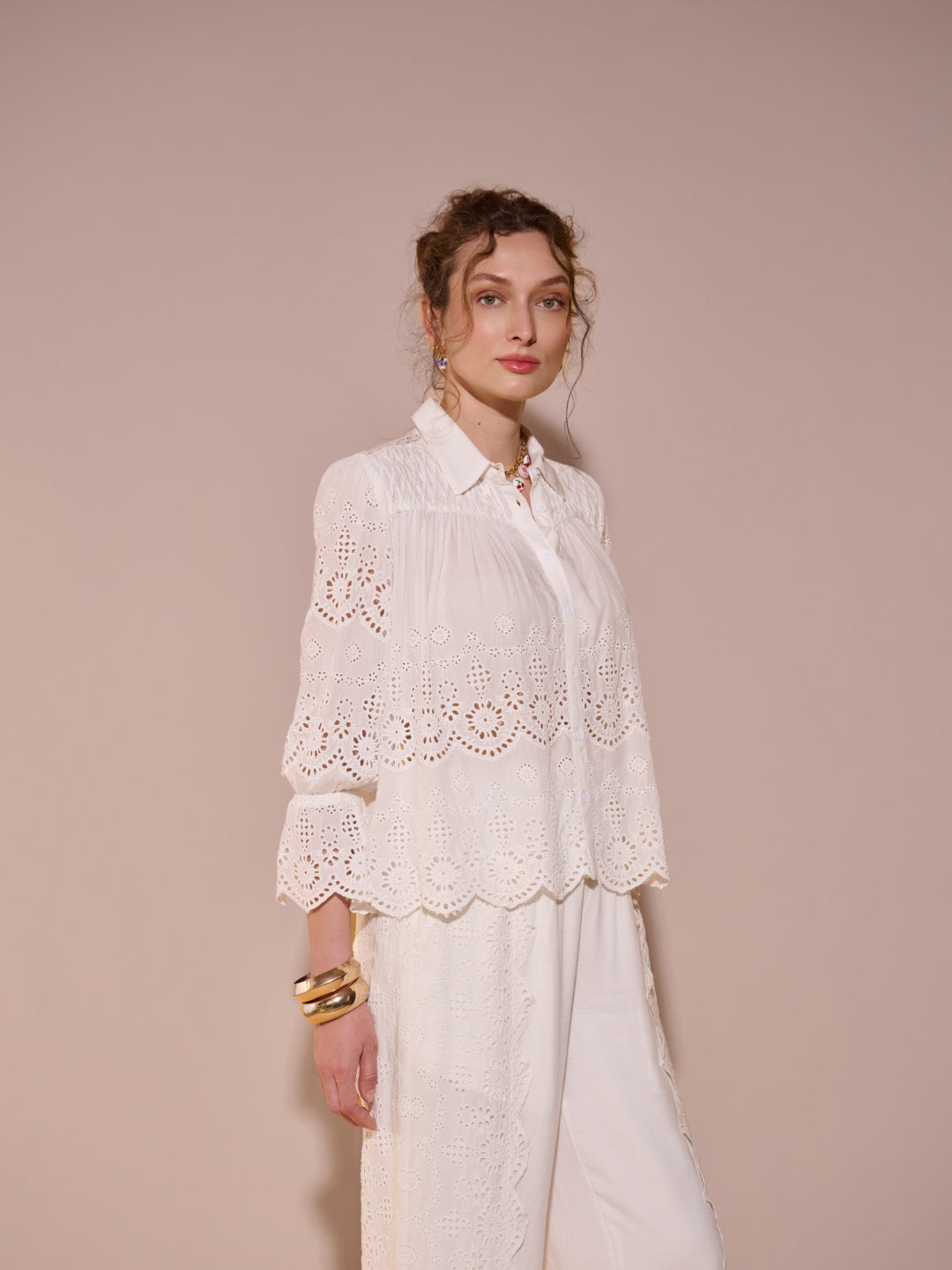 Alba Schiffli Shirt