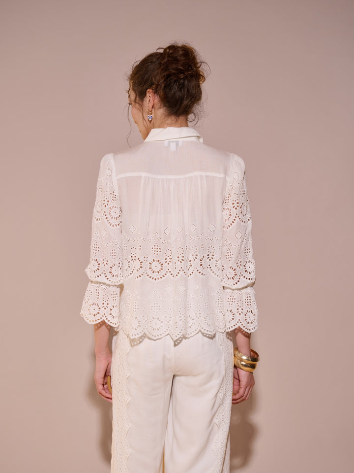 Alba Schiffli Shirt