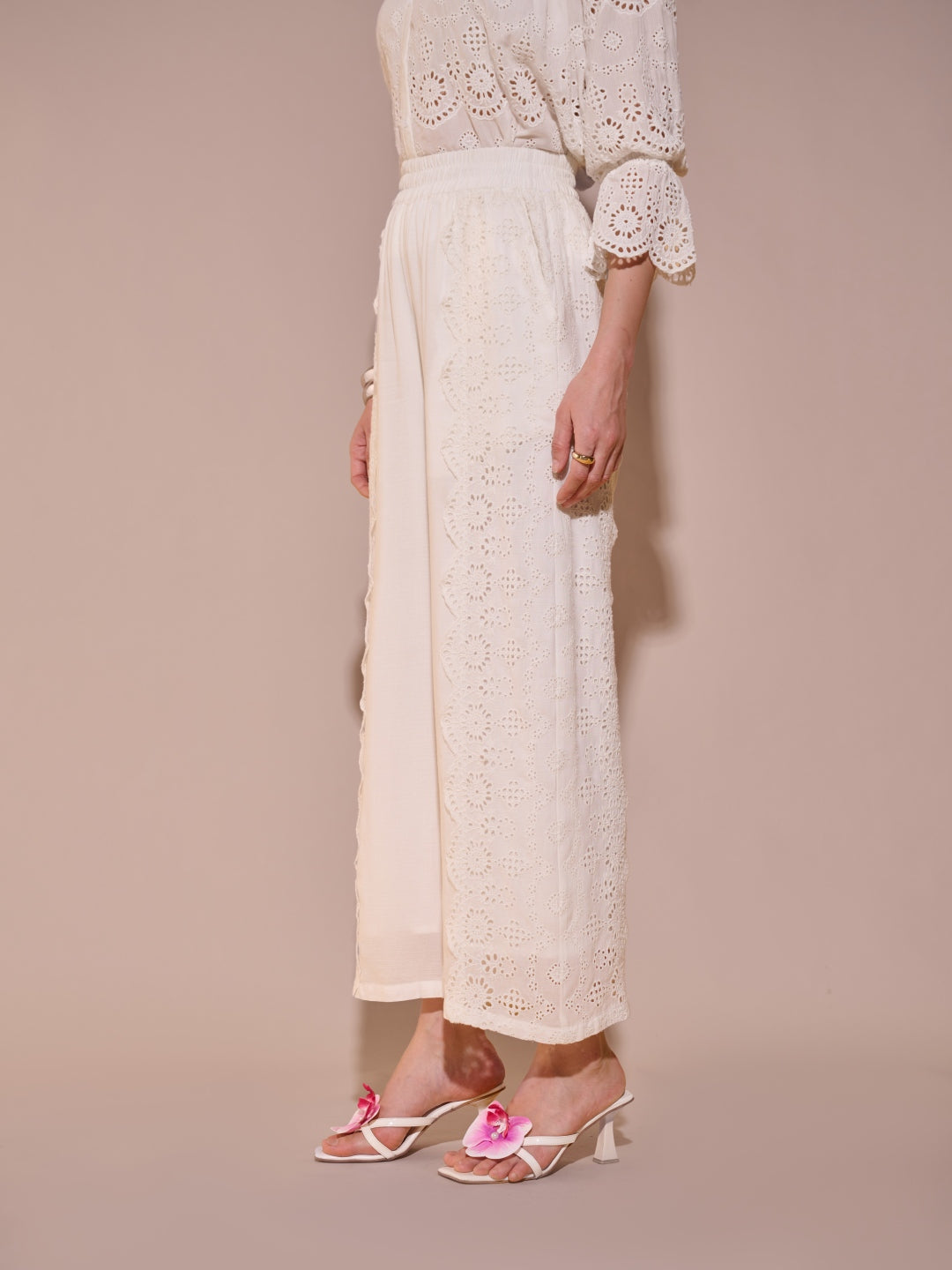 Alba Schiffli Pants