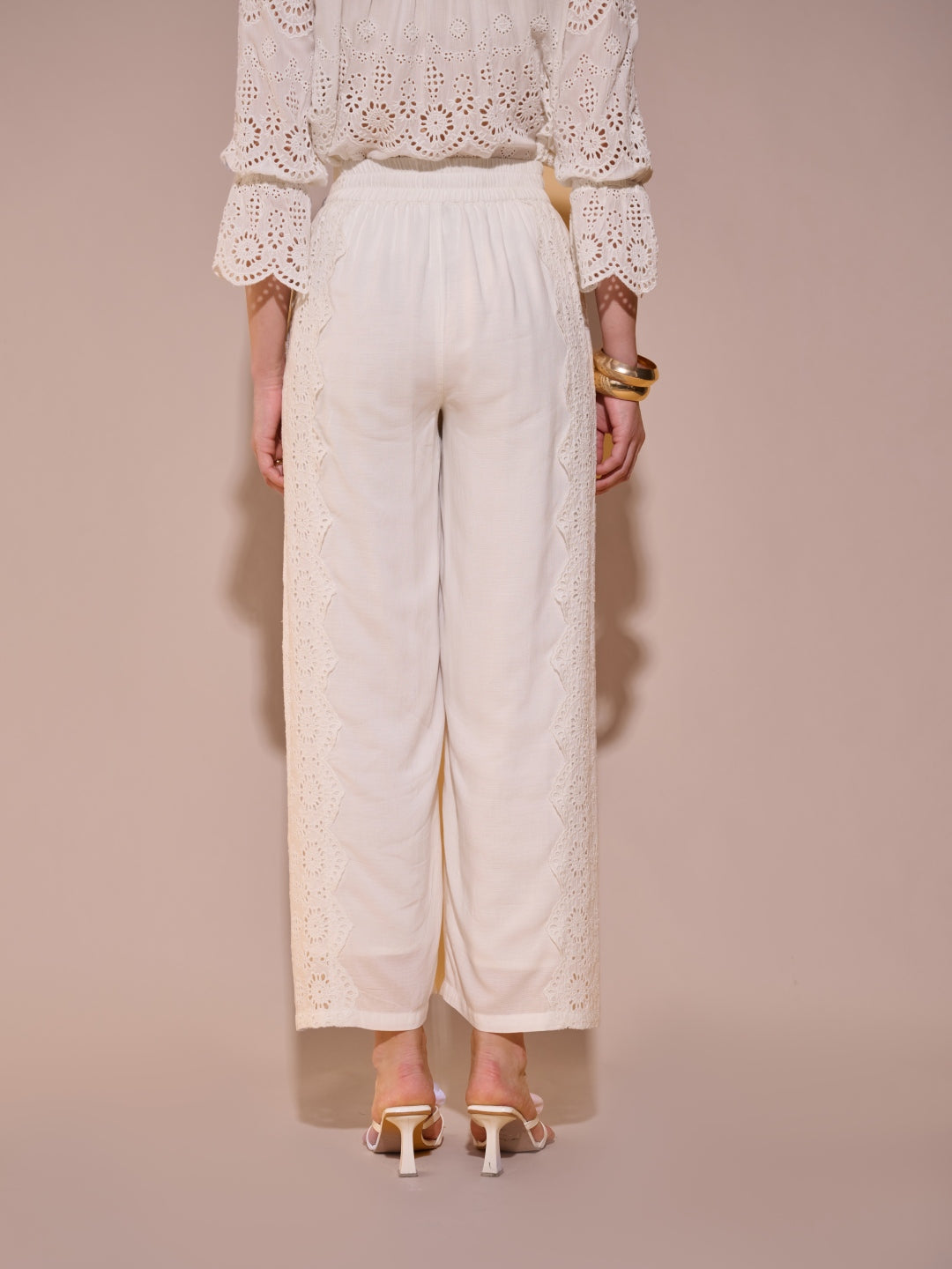 Alba Schiffli Pants