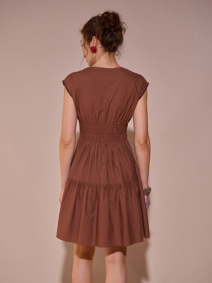 Stephanie Embroidered Dress