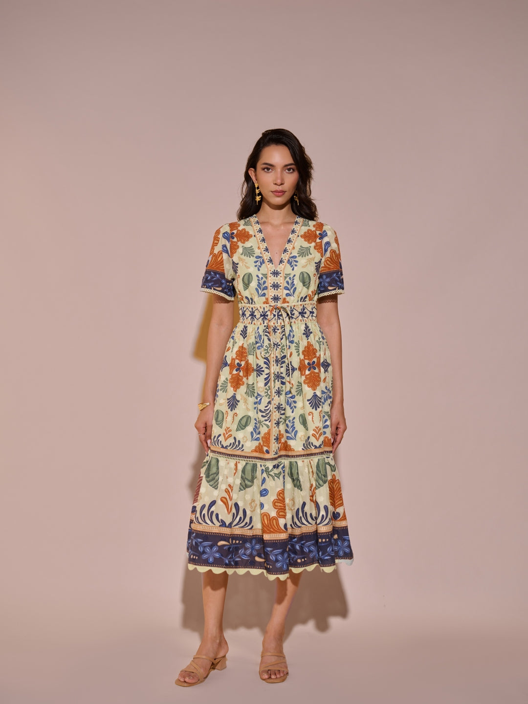 Kat Printed Dress