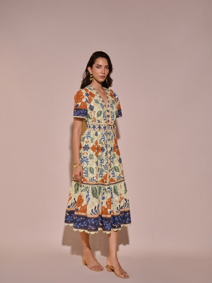Kat Printed Dress