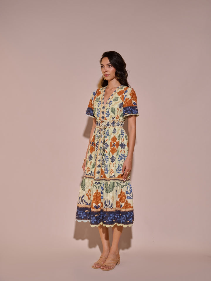 Kat Printed Dress