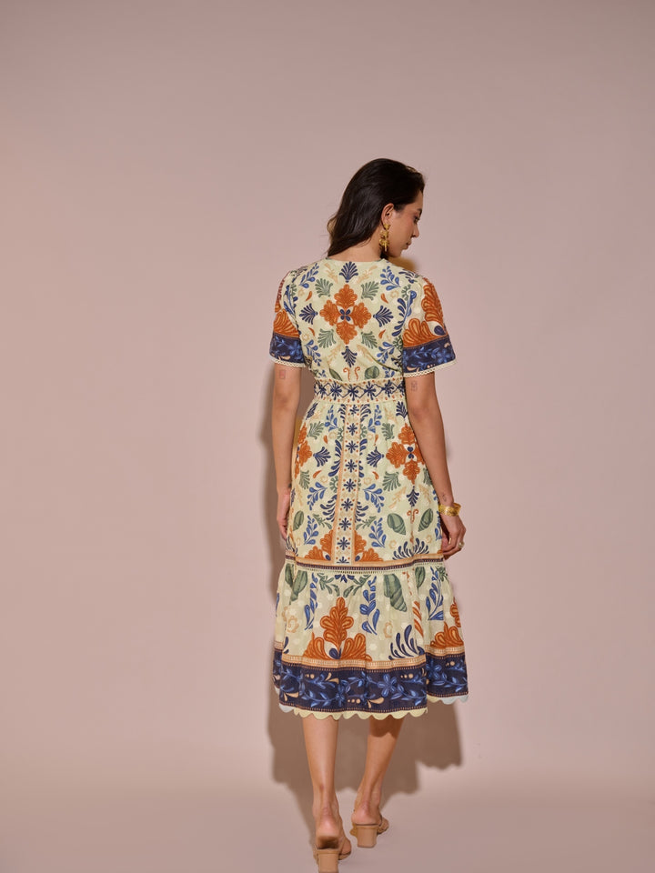 Kat Printed Dress