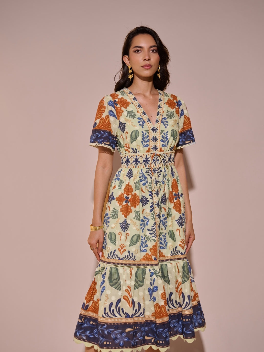 Kat Printed Dress