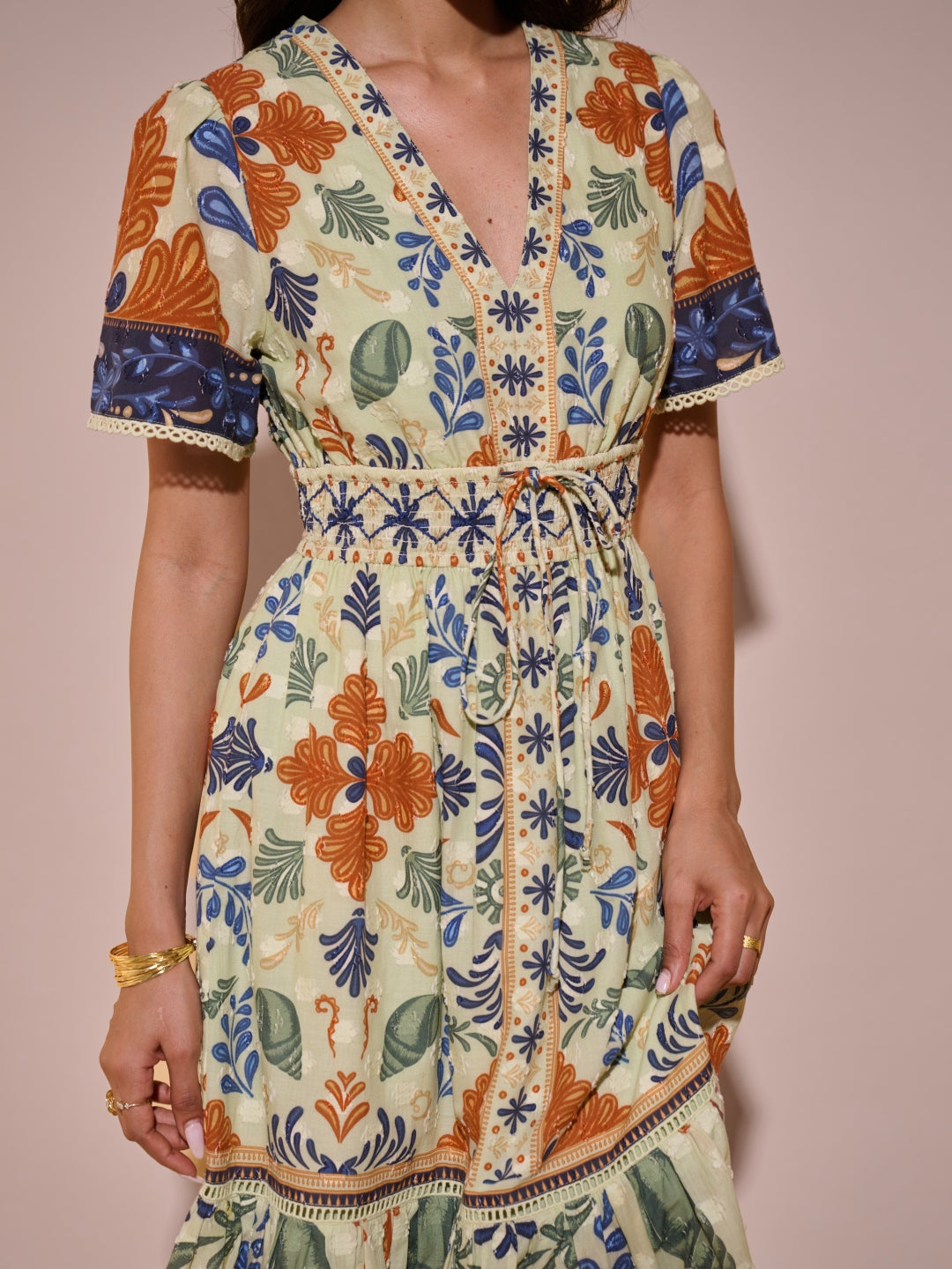 Kat Printed Dress