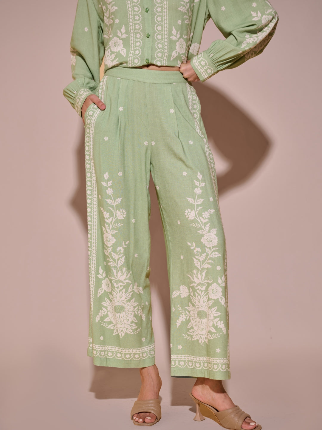 Rachel Printed Pants
