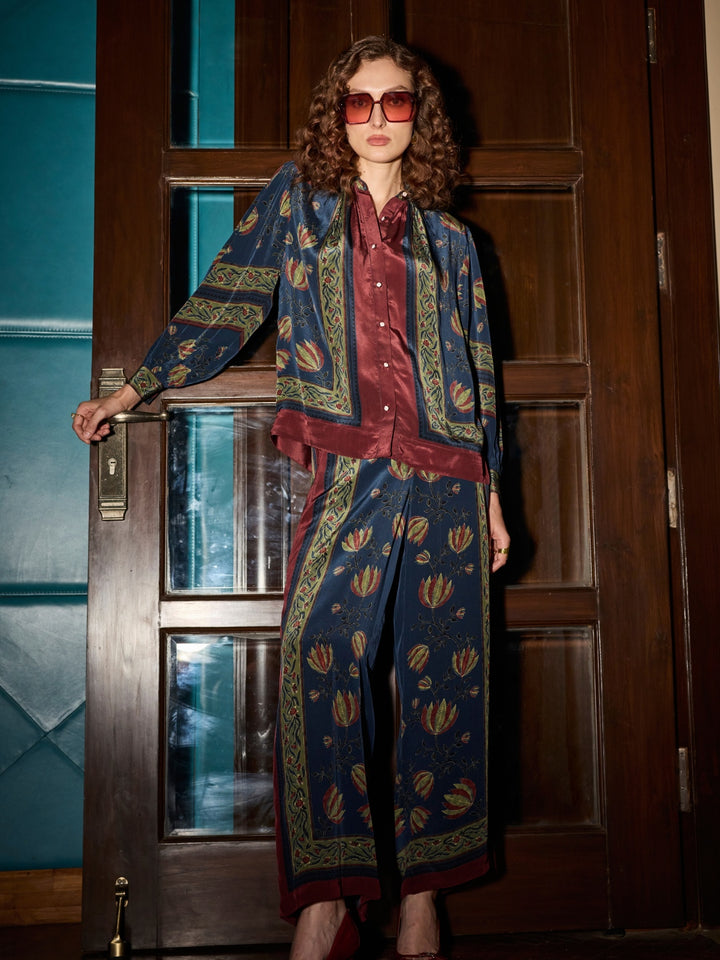 Cynthia Mulberry Pants